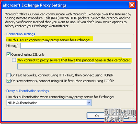 Installing Outlook On An Exchange 2010 Server Certificate