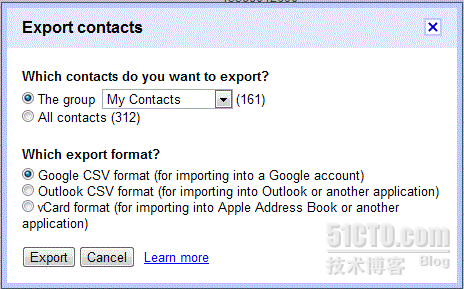 gmail contacts导入outlook2007全攻略