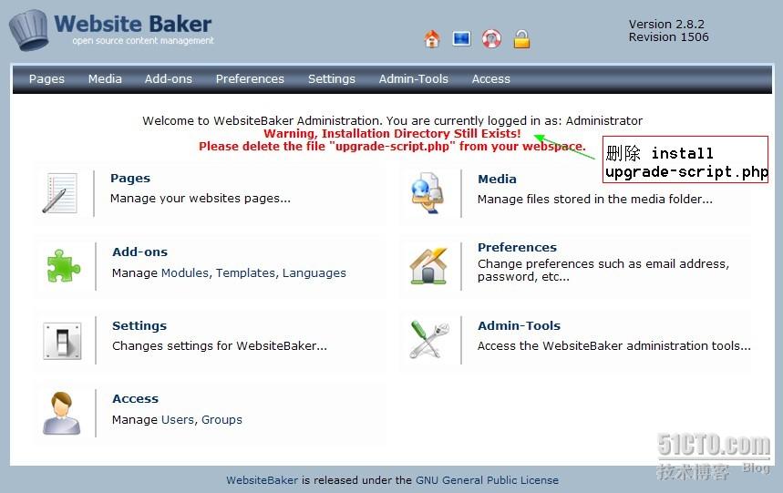 优化LNMP架构采用“Website Baker”为小型公司创建高性能网站方案“