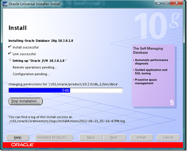 Installing Oracle On Redhat